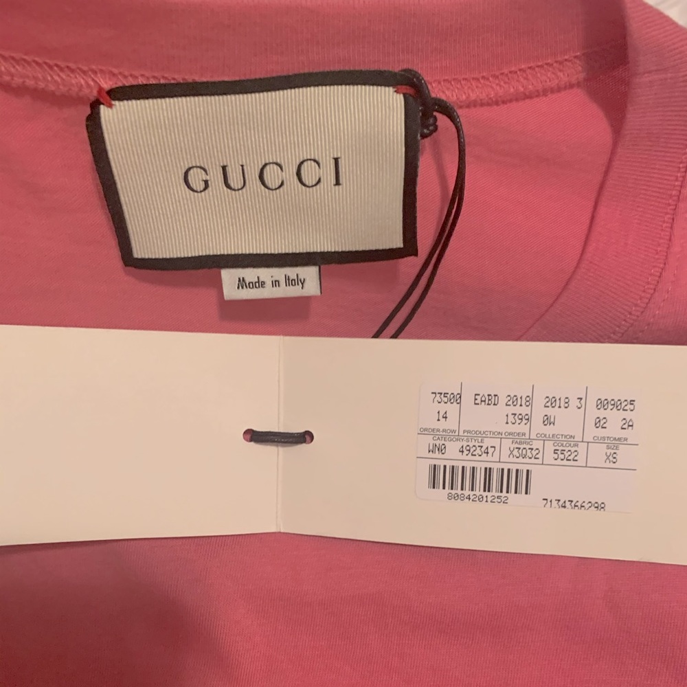 XS GUCCI “Blind for love” 80’s t-shirt brand new